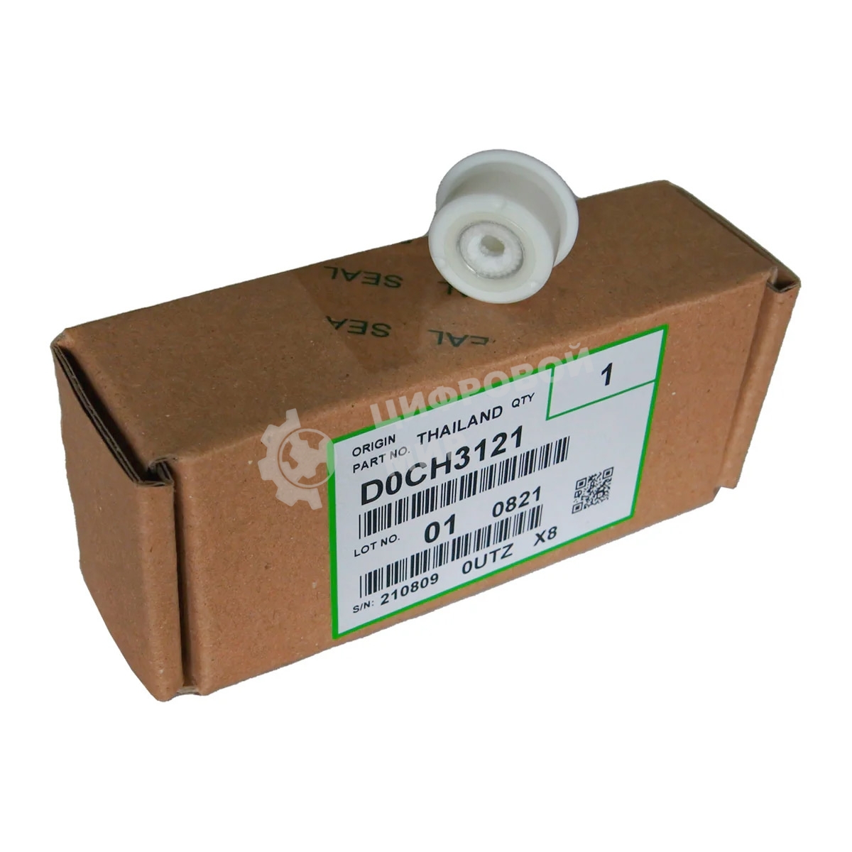 Подшипник шариковый для транспортного шнека левый передний, в сборе с пылезащитным корпусом PLAIN SHAFT BEARING:TRANSPORT SCREW