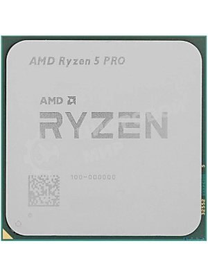 Процессор CPU AMD Ryzen 5 Pro 5655G TRAY 100-000001513 (AM4, 3.9GHz up to 4.4GHz/6x512Kb+16Mb, 6C/12T, 7nm, 65W, unlocked, Radeon Vega 1900MHz)