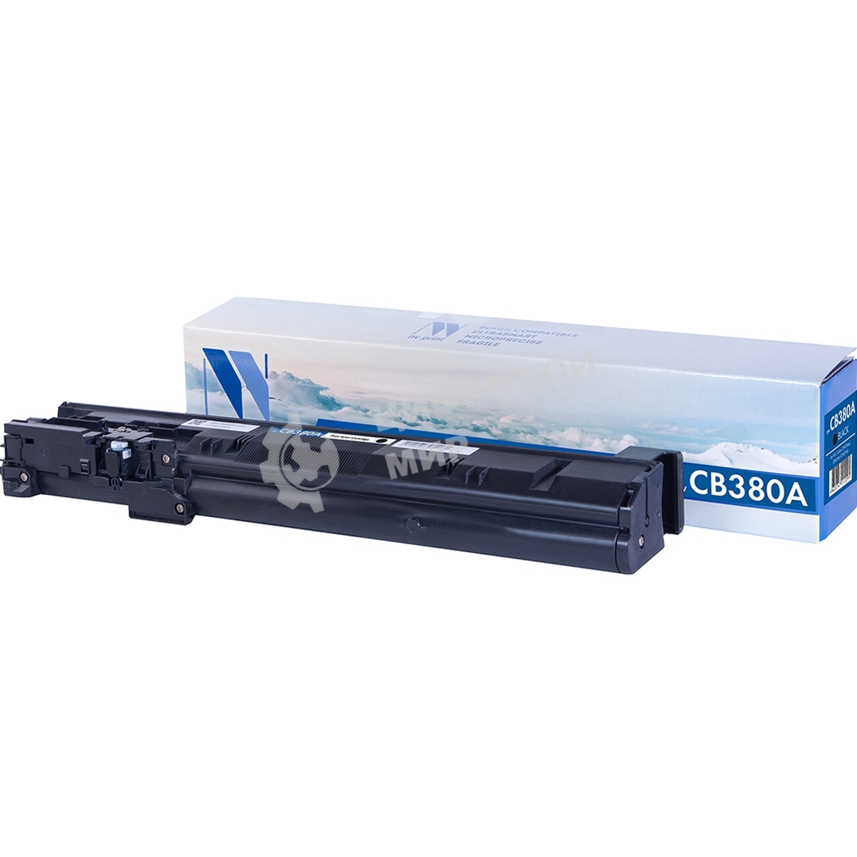 Картридж лазерный NVPrint совместимый HP CB380A черный для LJ Color CP6015/6015N/CM6030/CM6040/CP6015 (16500k)