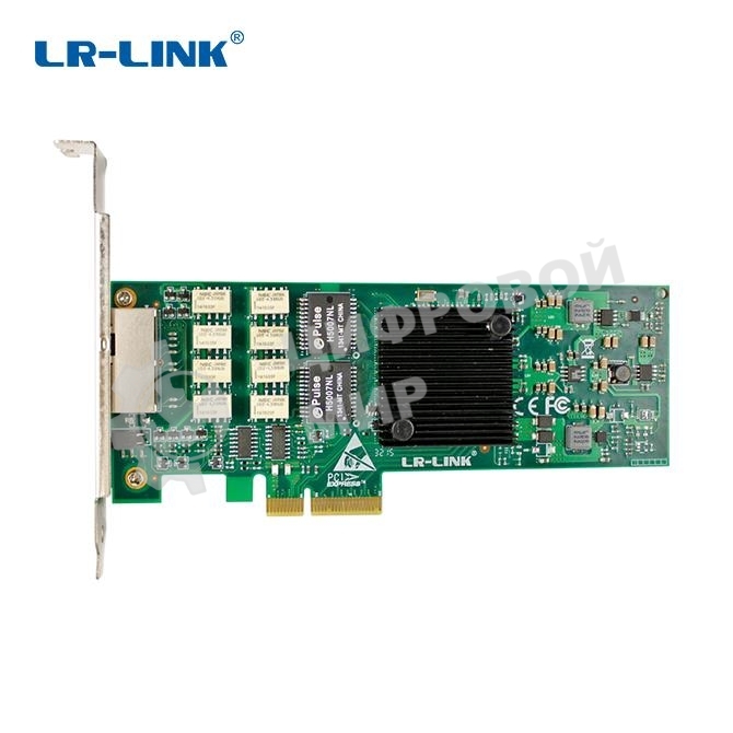 Сетевой адаптер LR-LINK PCIE 1Gb DUAL PORT LREC9712HT-BP
