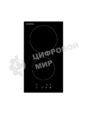 Варочная панель Maunfeld EVCE.292-BK ДОМИНО, ЧЕРНОЕ стекло