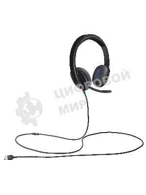 Гарнитура Logitech USB Headset H540 чёрный, проводная, USB
