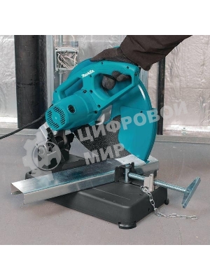 Пилы электрические дисковые, торцовочные Makita LW1401 Пила монтаж,2200Вт,3800об\м,диск-ф355х25.4мм,рез-70х233мм,16.6кг,кор