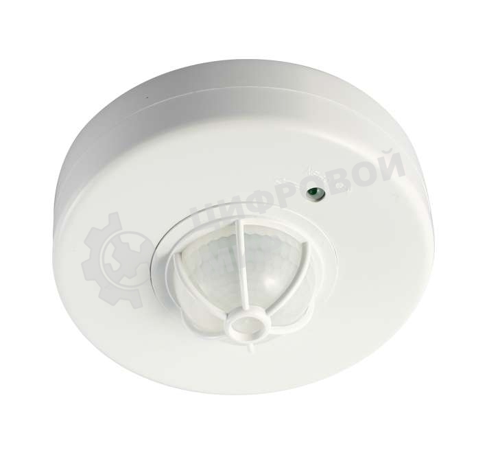 Датчик движения JazzWay PMS-IR 024 1200Вт 360град. 2-6м IP20 WH