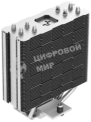 Кулер для процессора DEEPCOOL AG400 LED черный, 120 мм, алюминий/медь, 2000 об/мин, 31.6 дБ, 4 pin, 220 Вт, 150 мм