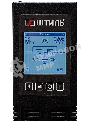 Источник бесперебойного питания ШТИЛЬ 2000 ВА; on-line; батарея: 72В, int, ext (no incl; 2U; rack/tower