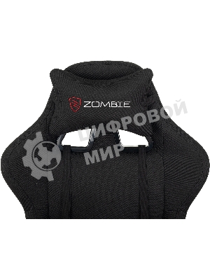 Кресло Бюрократ Zombie Predator Neo Black черный, экокожа, 120 кг, механизм качания