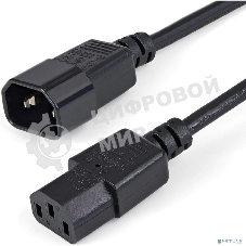 Кабель питания Filum С13-C14, 3х0.75мм, 220В, 10A, черный, 1.8м [FL-PC10-C13-C14-1.8M] (873348)