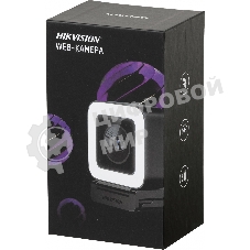 Веб-камера Hikvision DS-U04 4MP CMOS Sensor,0.1Lux @ (F1.2,AGC ON),Built-in Mic USB 2.0,2560*1440@30/25fps,3.6mm Fixed Lens