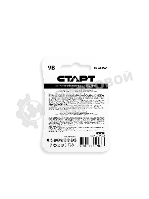 Батарейка СТАРТ 6LR61-BL1 10/200 (1 шт)