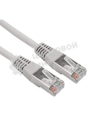 Пaтч-корд U/UTP Rexant, cat.5e, RJ45-RJ45, неэкранированный, LSZH серый, 2м
