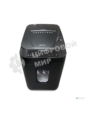 Шредер ГЕЛЕОС АП40-4, DIN P-4 (4 ур-нь секр.), фрагмент 3,9х12мм, АВТОПОДАЧА 170 лист (70г/м2), пл.карты/скрепки/скобы, 37 литров