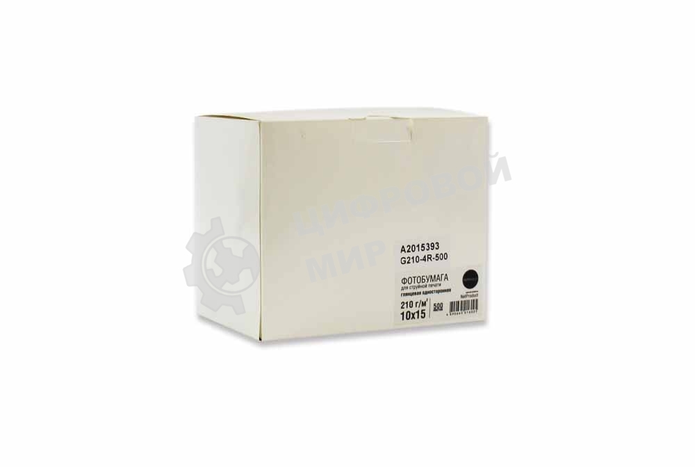 Фотобумага глянцевая односторонняя (NetProduct) 10x15 210 г/м 500л.
