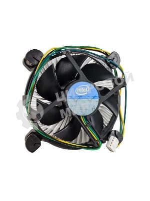 Кулер Intel E97379серебристый/черный 90мм алюминий 2500rpm 27db 4-pin 73W 58мм