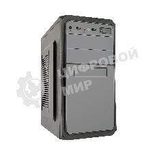 Компьютерный корпус ExeGate EX284023RUS Minitower BA-202 Black, mATX, AA500, 80мм, 2*USB, Audio