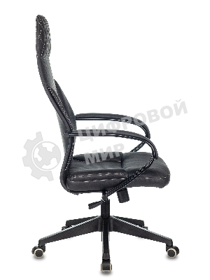 Кресло Бюрократ CH-608/ECO черный, экокожа