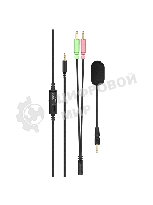 Гарнитура Sven AP-G999MV чёрный, проводная, 3.5 мм