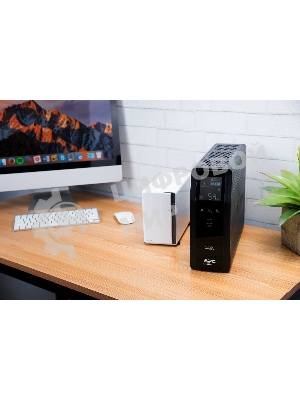 Источик бесперебойного питания APC  Back-UPS Pro BR 1200VA/720W, Sinewave,8xC13 Outlets(2 Surge & 6 batt.), AVR, LCD, Data/DSL protect, USB