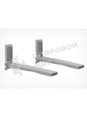 Кронштейн для СВЧ Holder MWS-2003 металлик макс.40кг настенный фиксированный