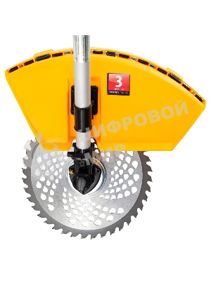 Триммер бензиновый Denzel DT 52 52см 3 3 лс. неразъемная штанга состоит из 2 частей