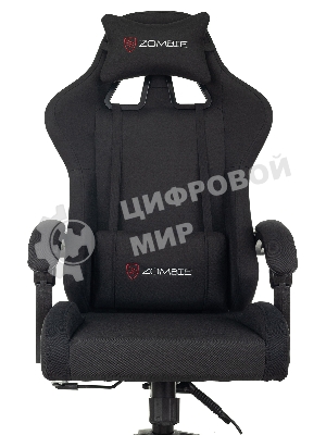 Кресло Бюрократ Zombie Predator Neo Black черный, экокожа, 120 кг, механизм качания