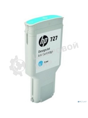Картридж струйный HP 727 F9J76A голубой для HP DJ T1500/T1530/T2500/T2530/T920/T930 (300мл)