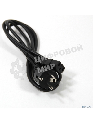 Кабель компьютер - розетка 1,5 м 220V (Европейский стандарт) VCOM/TELECOM