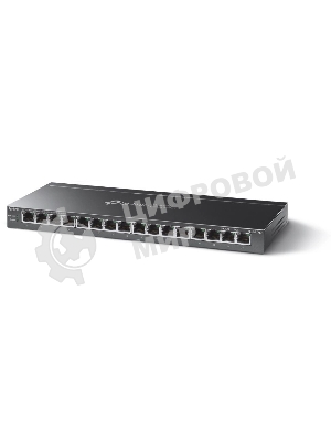 Коммутатор настольный TP-Link TL-SG116P с 16 гигабитными портами PoE+