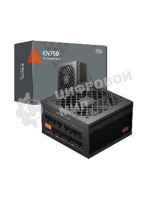 Блок питания ПК/Power Supply PCCooler, 750W 80 PLUS Gold (ATX, 3.1, Full modular, 1x24(20+4)pin, 2xCPU 8(4+4)pin, 2xPCIe*2 8(6+2)pin, 1x12VHPWR, 7xSATA*3, 2xMOLEX4pin, Active, 120x120мм, 140x150x86mm, APFC, OVP/UVP/SCP/OPP/OCP/OTP/SPD, black)