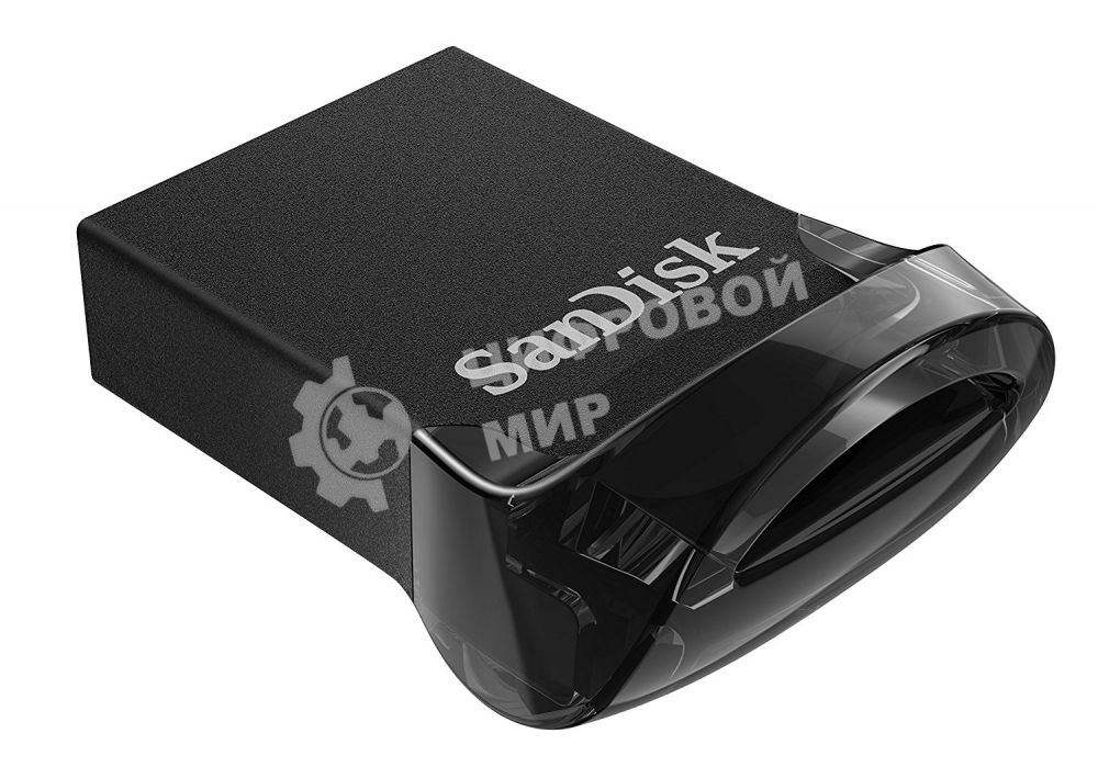 Флешка USB Sandisk CZ430 Ultra Fit (SDCZ430-032G-G46), 32Gb, USB 3.1, R/W 130/40, черный