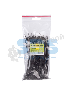 Хомут-стяжка кабельная нейлоновая PROconnect 150 x2,5 мм, белая, упаковка 100 шт.