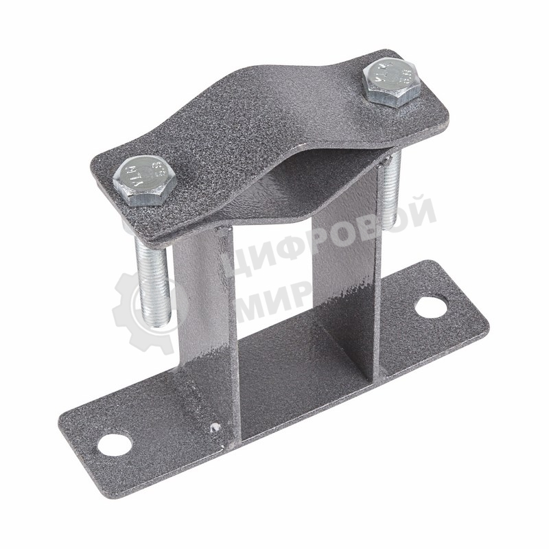 Кронштейн для мачт плоский Rexant 100 мм П-образный