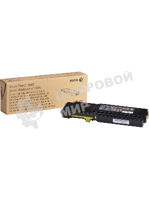 Картридж лазерный Xerox 106R02235 желтый для Xerox Phaser 6600/WC 6605 (6000 стр)(Channels)