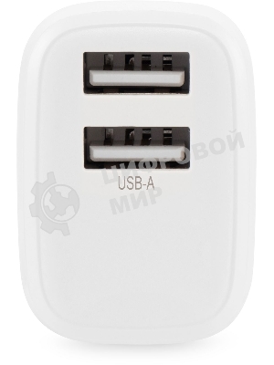Сетевое зарядное устройство Buro BUWH1 15.5W 3.1A 2xUSB универсальное белый