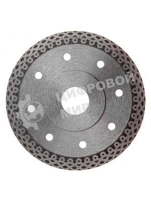 Диск алмазный Gross ф115х22,2мм, тонкий, сплошной (Jaguar), мокрое резание