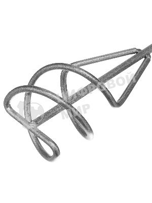 Миксер для строительных смесей Сибртех 60х8х400 мм, шестигранный хвостовик