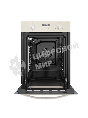 Шкаф духовой электрический Maunfeld EOEM516BG, 45 см, 51 л, бежевый, встраиваемый
