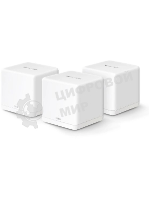 Бесшовный Mesh роутер Mercusys Halo H60X (3-pack) AX1500 Wi-Fi 6 система