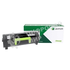 Картридж лазерный Lexmark черный сверхвысокой емкости для MX517de, MX617de, MS517dn, MS617dn 20000 стр.