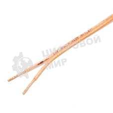 Акустический кабель Cablexpert CC-TC2x2,5-100M, прозрачный, 100 м, на катушке