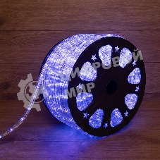 Дюралайт Neon-night LED, свечение с динамикой (3W) - синий, 24 LED/м, бухта 100м