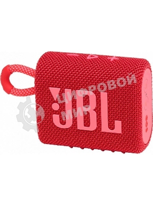 Портативная акустика JBL GO 3, красный