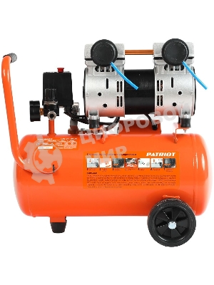 Компрессор поршневой безмасляный Patriot WO 24-260S, 260 л/мин, 8 бар, 1500 Вт, 24 л, быстросъемный 1/4