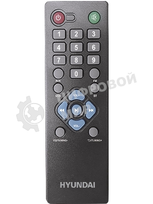 Микросистема Hyundai H-MS1404 черный 30Вт FM USB BT SD