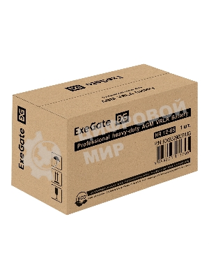 Аккумуляторная батарея ExeGate HR 12-65 (12V 65Ah, под болт М6)