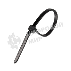 Стяжка нейлоновая Exegate EX253849RUS неоткрывающаяся CV-150B, 150мм, упак. 100шт черная