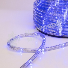 Дюралайт Neon-night LED, свечение с динамикой (3W) - синий, 24 LED/м, бухта 100м