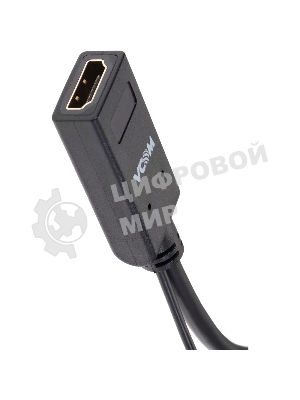 Кабель-переходник HDMI(F) +USB---> miniDP(M) 0.15m 4K*30Hz VCOM CG497-0.15