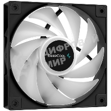 Кулер для процессора DEEPCOOL AG400 LED черный, 120 мм, алюминий/медь, 2000 об/мин, 31.6 дБ, 4 pin, 220 Вт, 150 мм
