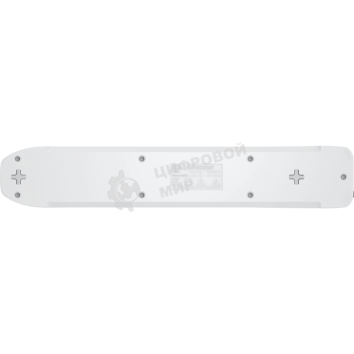 Сетевой фильтр Pilot L GP 6 розеток (5 евро + 1GP) 5 м/Surge protector Pilot L GP 6 sockets (5 Euro + 1GP) 5 m белый